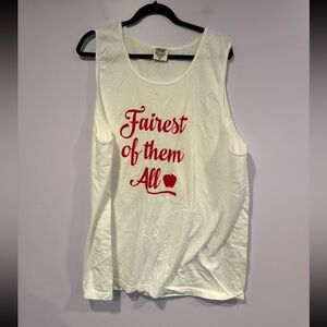 Fairest of the all Disney inspired comfort colors‎ tank top